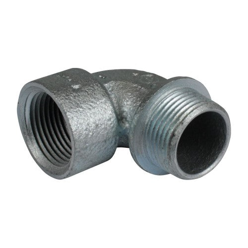 MALLEABLE IRON 90° ANGLE THREADED SHORT ELBOWS