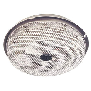Broan-NuTone 157 Low-Profile Fan-Forced Ceiling Heater, Aluminum with Enclosed Sheath Element for Bathroom, Kitchen, and Home, 1250-Watts, 120VAC