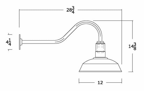 AS-12-GALV-15W-LED