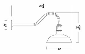 AS-12-GALV-15W-LED