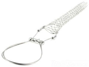 Cooper Wiring SGU50 Closed Mesh Support Grip, 18 Inch Eye Length, 11 Inch Mesh Length, 0.5 to 0.61 Inch Cable Size, Locking - Tin Coated Bronze