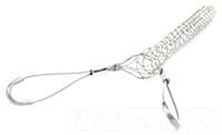Cooper Wiring SGTD100 Closed Mesh Support Grip, 10 Inch Eye Length, 29 Inch Mesh Length, 1 to 1.24 Inch Cable Size, Double - Tin Coated Bronze
