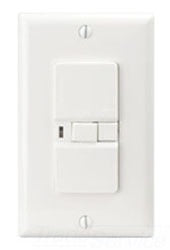 Cooper Wiring VGFD20LA GFCI Blank Face Switch, 20A 125V, 2P3W, Switch Rated - Light Almond