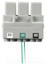 Cooper Wiring MCR300FTSTNG Modular Receptacle Connector, 20A 300 V