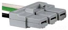 Cooper Wiring MCR125STR Modular Receptacle Connector, 20A 125V w/ 12 AWG Stranded Wire Lead
