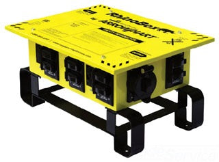 Cooper Wiring RB302ME Power Distribution Unit, 120/240V, 60 Hz, (1) Locking Inlet, (7) Locking Receptacle, (1) Locking Outlet