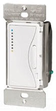 Cooper Wiring RF9534-NSG  Wireless RF Dimmer, Electro Mechanical On/Off Push Pad, 600W 120V, at 60 Hz, 1-Pole/3-Way/4-Way, Incandescent/Magnetic Low Voltage - Silver Granite