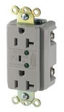 Cooper Wiring IG5362WSM GFCI Outlet, 20A 125V, 5-20R, 2P3W, TVSS Duplex, Isolated Ground, Commercial - White