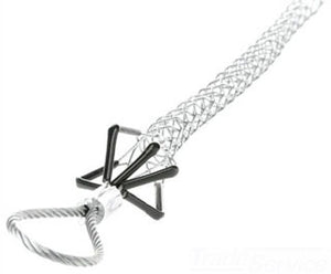 Cooper Wiring LPJ37 Pulling Grip, Junior Duty, Flexible, Single Weave - 7 Inch Mesh Length - 0.37 Inch Minimum Cable Outer Diameter - 0.49 Inch Maximum Cable Outer Diameter