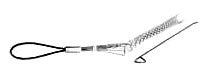Cooper Wiring SKR506 Pulling Grip, Standard, Single Offset, Single Weave, Rod Closing - 7 Inch Mesh Length - 0.5 Inch Minimum Cable Outer Diameter - 0.61 Inch Maximum Cable Outer Diameter